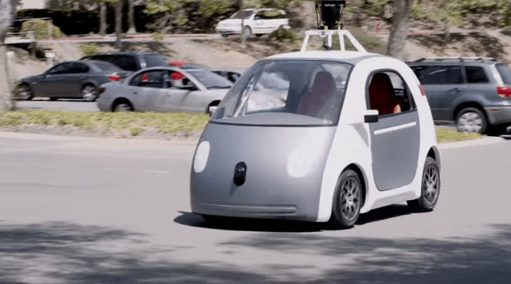 El auto de Google. Sin volante ni pedales