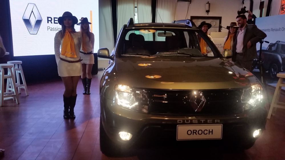 Lanzamiento Pick up Renault Oroch Uruguay